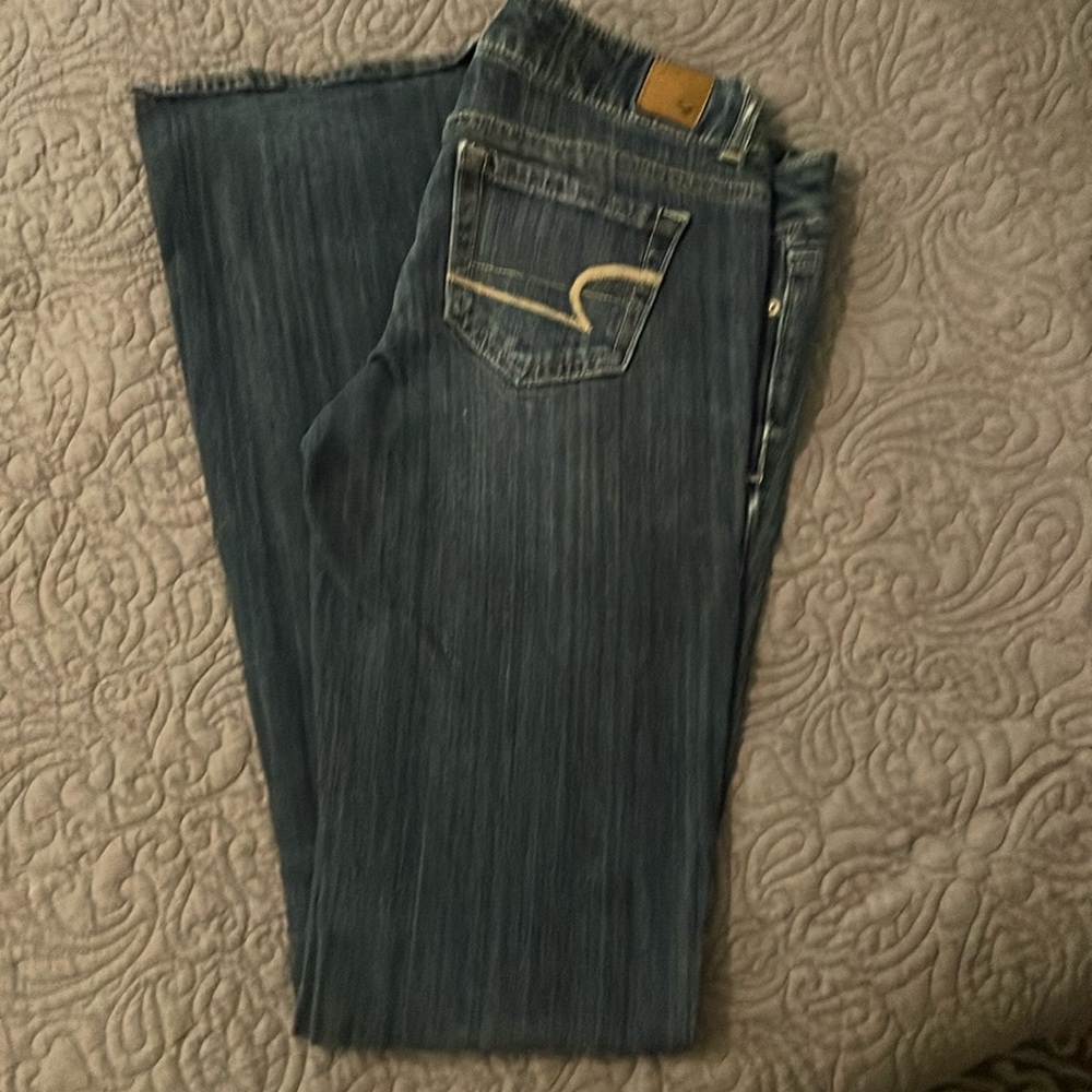 American Eagle-Artist Jeans. Size 4 Long - Preowned
